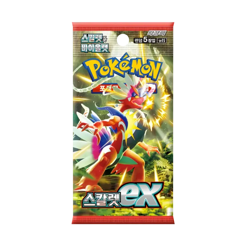 Scarlet EX Pacchetto Booster Coreano
