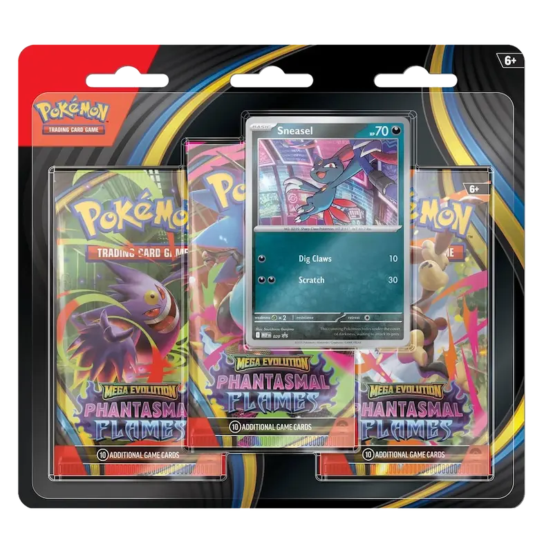 Confezione da 3 blister di Fiamme Fantasmali