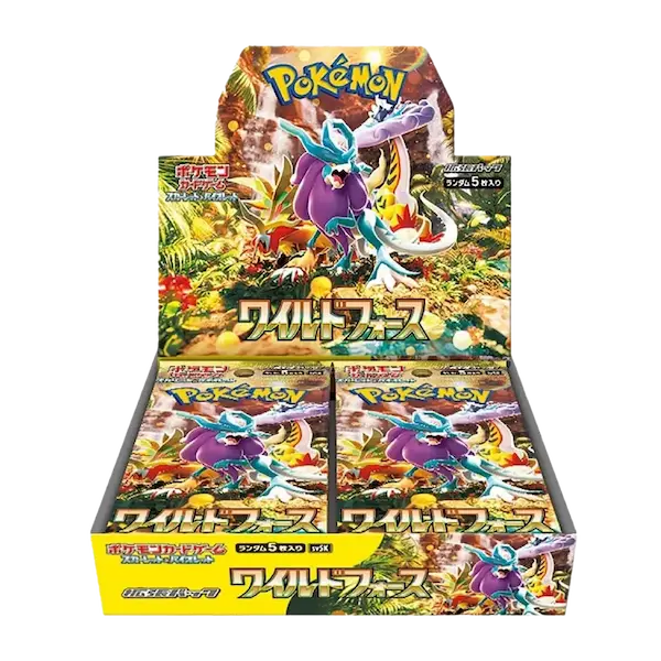 Pokémon Wild Force Japanese Booster Box - Scarlet & Violet [sv5k Pokémon Wild Force Japanese Booster Box - Scarlet & Violet [sv5k