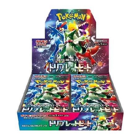 Pokemon Japanese Triplet Beat Booster Box