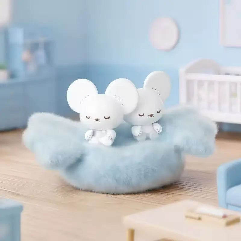 Pokémon: Poképeace Napping Figures Blind Box (Holly Box) featuring two cute sleeping figures on a cozy cloud