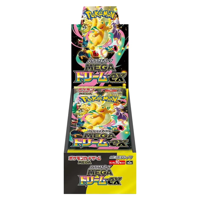Pokmon Mega Dream Booster Box Giapponese - Mega Evoluzione Card-Binder.com Pokmon Mega Dream Booster Box Giapponese - Mega Evoluzione Card-Binder.com
