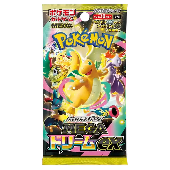 Pokmon Mega Dream Japanese Booster Pack - Mega Evolution Card-Binder.com Pokmon Mega Dream Japanese Booster Pack - Mega Evolution Card-Binder.com