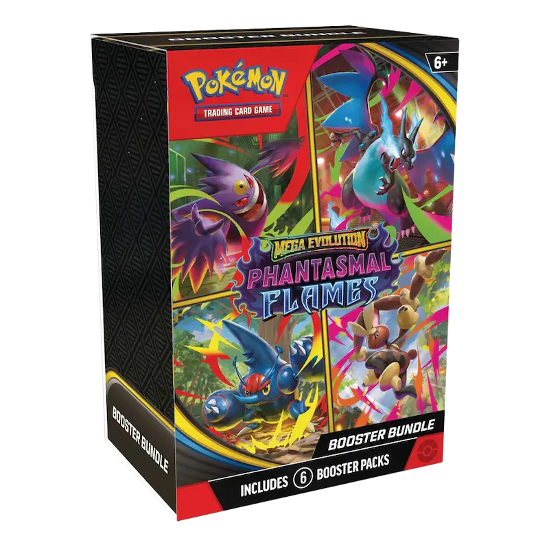 booster box phantasmal flame Pokemon ME2 Mega Evolution Phantasmal Flames Booster Pack