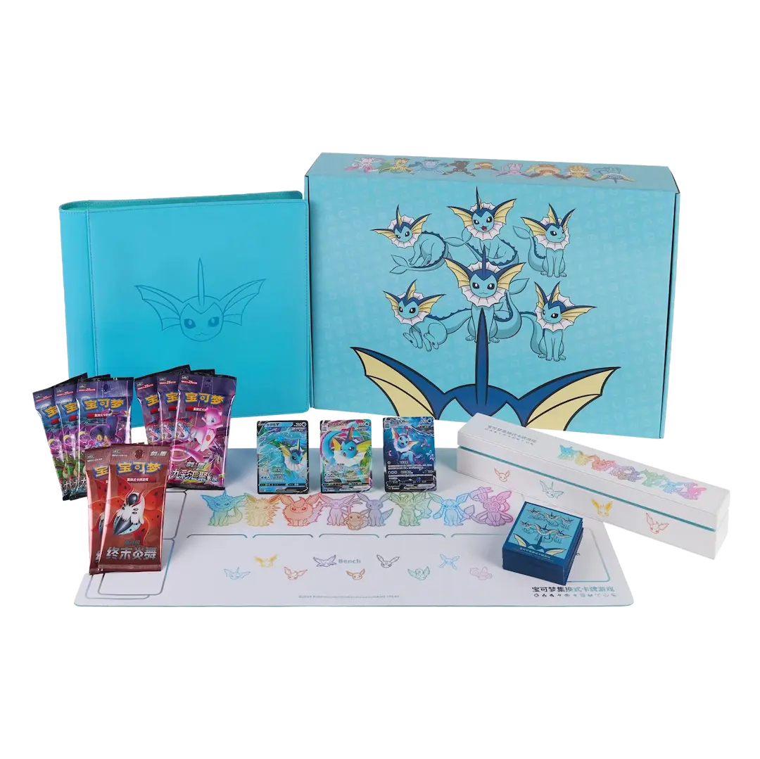 pokemon cards gift pack Pokémon Vaporeon VMAX Advanced Chinese Gift Box