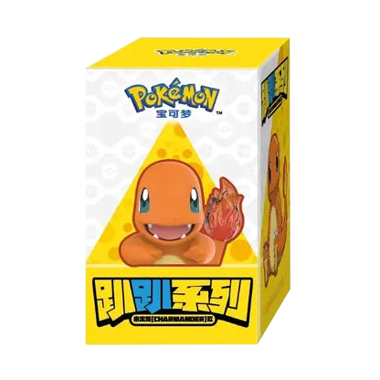 Pokémon Hanging Figures Charmander collectible figure packaging with vibrant colors and popular character design.