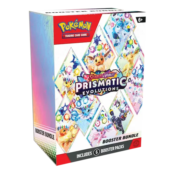 prismatic evolution binder for 500 cards Prismatic Evolutions Booster Bundle