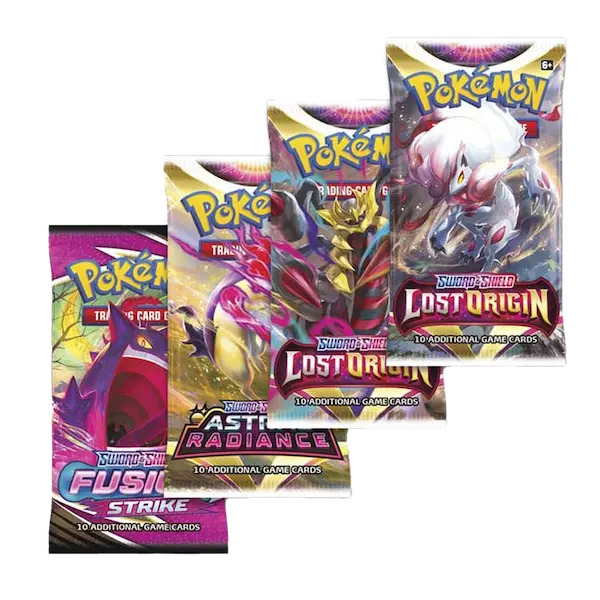Pokemon Infernape V Collection Box - innehåll i boosterpaket