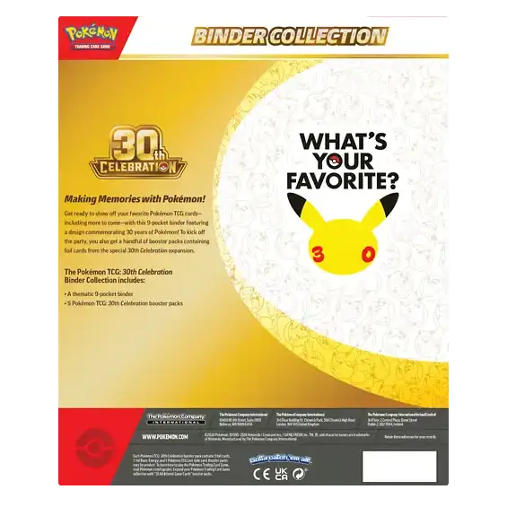30th Celebration Binder Collection