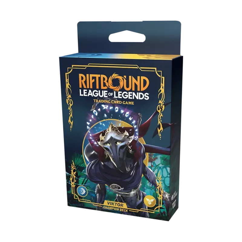 Riftbound Origins Viktor Deck for the League of Legends Trading Card Game featuring Viktor Champion Deck.