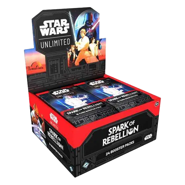 star wars unlimited card binder Star Wars Unlimited Spark of Rebellion Booster Box – Card-Binder.com