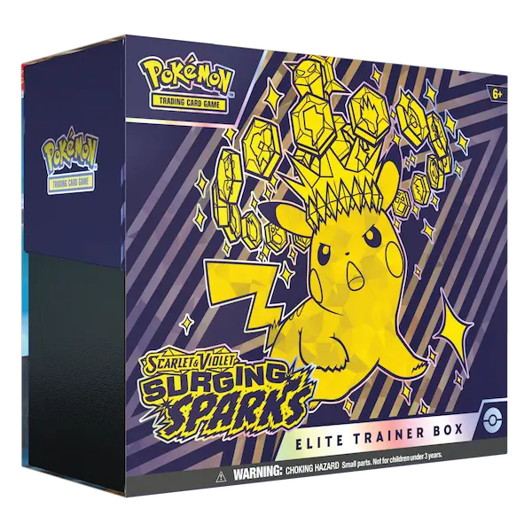 Pokemon Scarlet & Violet Surging Sparks Elite Trainer Box