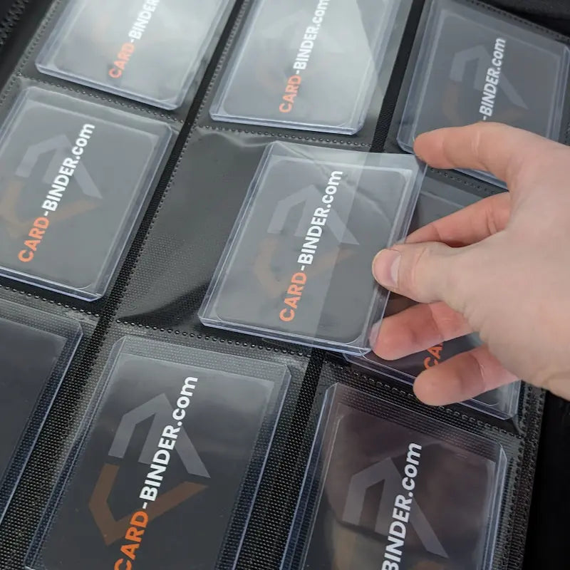 9 Pocket Toploader Card Binder