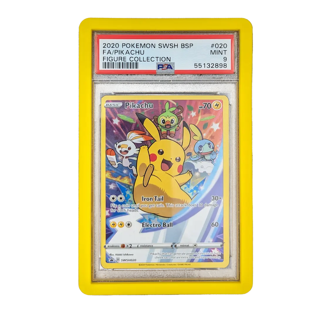 PSA Slab Bumper - Yellow - Card-Binder.com PSA Slab Bumper - Yellow - Card-Binder.com