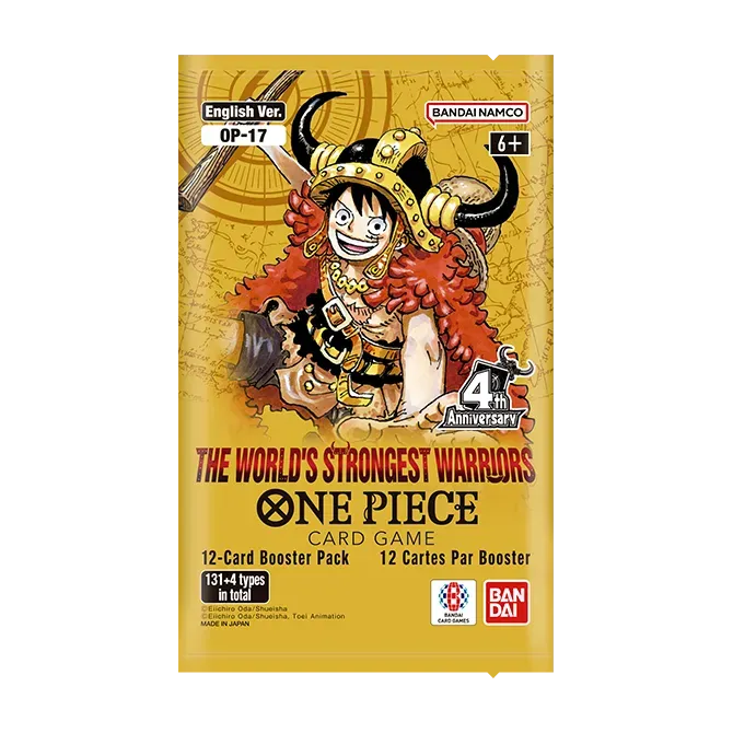 One Piece OP17 The World's Strongest Warriors Booster Pack –