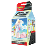 Lillie's Premium Tournament Collection box featuring Clefairy and accessories for Pokémon TCG fun! Perfect for fans!