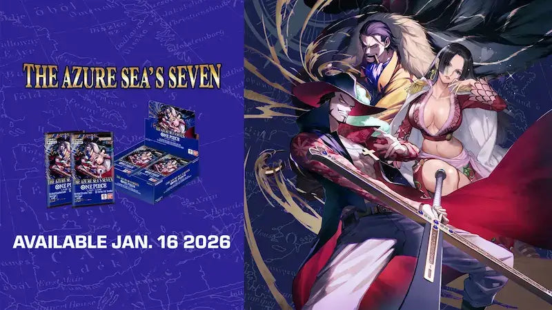 One Piece OP14 The Azure Sea's Seven: Everything you should know about this release promotional image.