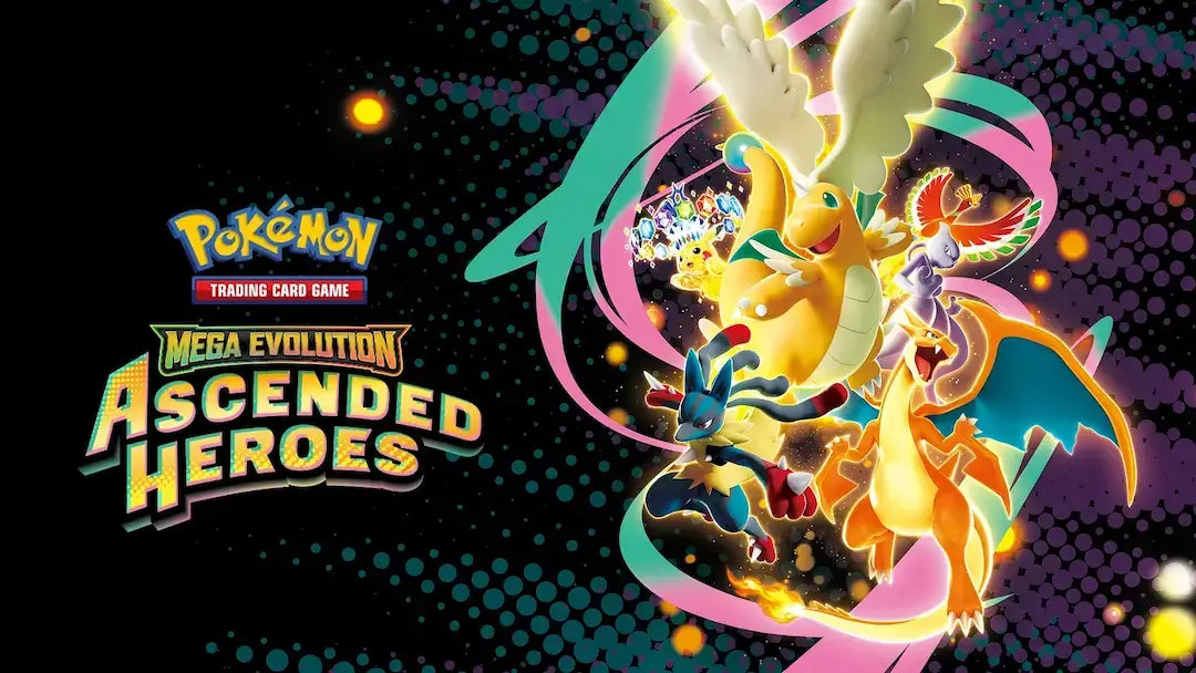 Pokémon TCG Ascended Heroes: Read everything about this release. Mega Evolution Pokémon illustration.