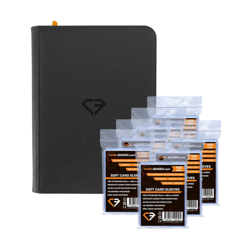 Card binder + sleeves and toploader bundles