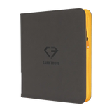 12-Pocket Card Binder - Trove Limited in sleek design with logo and vibrant zipper.