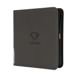 12 Pocket XL Card Binder in sleek design, perfect for protecting and organizing 720 trading cards, including sleeves.