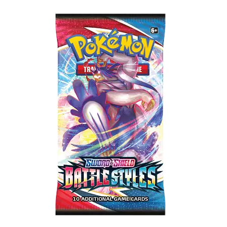 Pokemon Sword & Shield Battle Styles Booster Pack Art 4