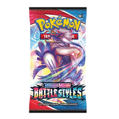 Pokemon Sword & Shield Battle Styles Booster Pack Art 4