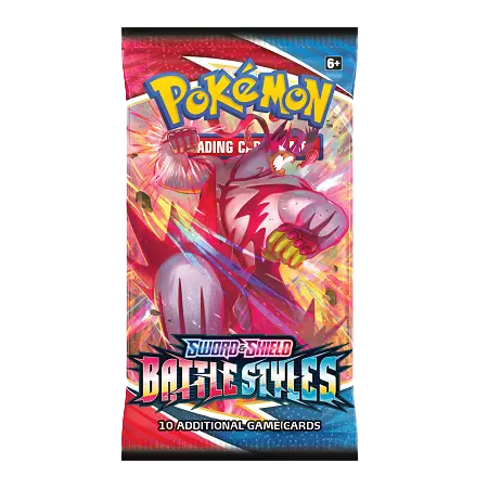 Pokemon Sword & Shield Battle Styles Booster Pack Art 3