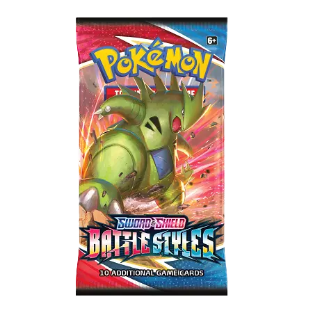 Pokemon Sword & Shield Battle Styles Booster Pack Art 2