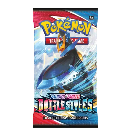 Pokemon Sword & Shield Battle Styles Booster Pack Art 1