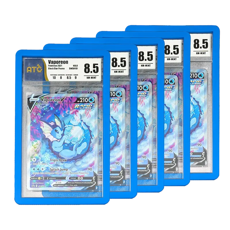 PSA Slab Bumper - Blue - Card-Binder.com