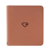 12 Taschen Kartenordner Braun