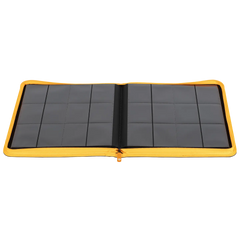 12-Pocket Card Binder - Trove Limited displayed open, showcasing compartments for standard trading cards.
