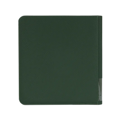 12-Pocket Card Binder Green in a sturdy and premium design for storing 480 standard trading cards.