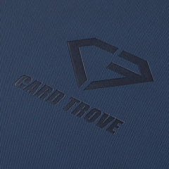 12-Pocket XL Card Binder Blue with Card Trove logo detail on the cover