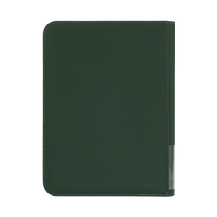 9-Pocket Card Binder Green front view, sturdy and premium design for storing trading cards.