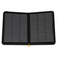 9 Pocket Card Binder open layout showcasing 360 card compartments for standard trading cards.