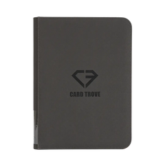9-Pocket Card Binder - Trove Limited with logo, premium binder for up to 360 trading cards, durable design.