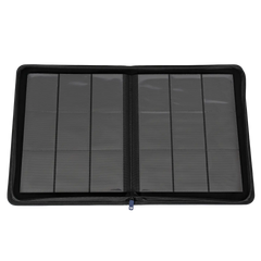 9-Pocket Toploader Card Binder Blue with ultra clear sideloading compartments and smooth zipper.