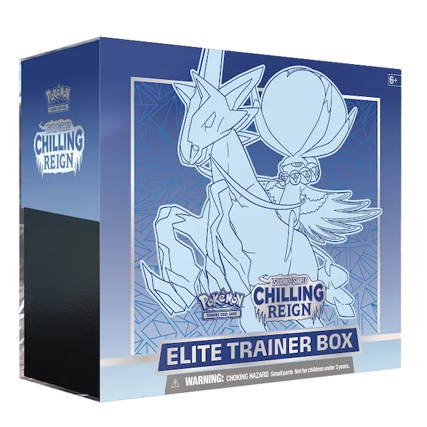 Pokemon Sword & Shield Chilling Reign Elite Trainer Box - Ice