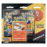 Pokemon Sword & Shield Crown Zenith 3-Pack Blister - Cinderace