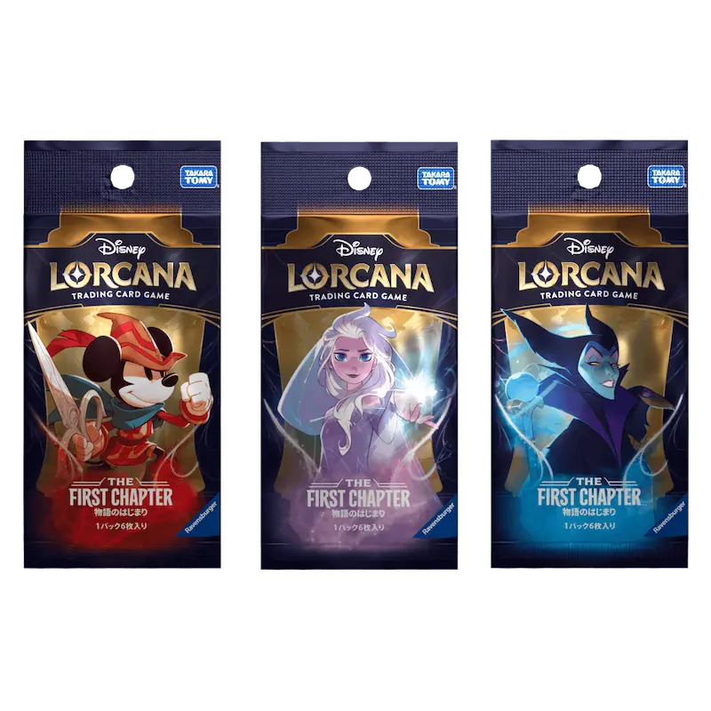 The First Chapter Japanese Booster Pack - Disney Lorcana Card-Binder.com The First Chapter Japanese Booster Pack - Disney Lorcana Card-Binder.com