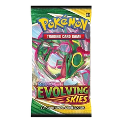  Pokemon Sword & Shield Evolving Skies Booster Pack Art 1