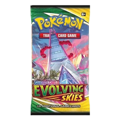  Pokemon Sword & Shield Evolving Skies Booster Pack Art 3