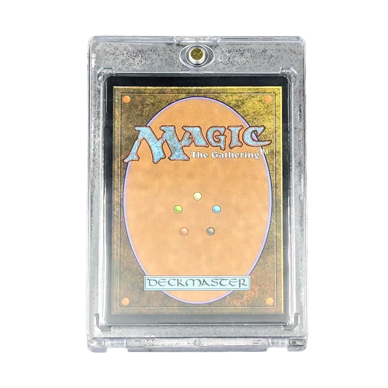 MTG card in magnetic card holder