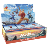 Avatar Play Booster Box featuring Magic: The Gathering and characters from Avatar: The Last Airbender