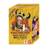 DP-12 Double Pack set OP-17 (Live) featuring characters from One Piece Card Game.