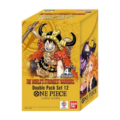 DP-12 Double Pack set OP-17 (Live) featuring characters from One Piece Card Game.