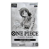 One Piece Card Game Dash Pack 2025 packaging featuring alternative illustrations and promotional details.
