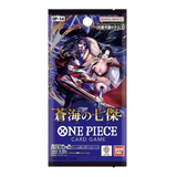 The Azure Seven JP Pack featuring characters from One Piece card game, 12 unique cards per booster pack.